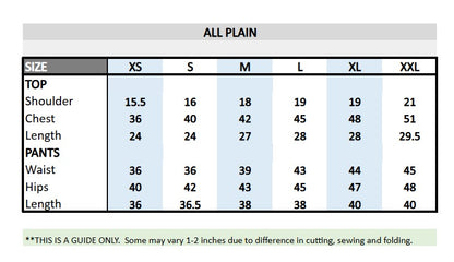 Plain Scrub Suit Top & Pants Set (Dark Gray)