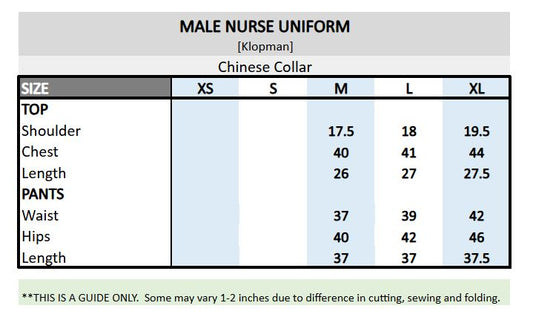 Male Nurse Uniform (Klopman)